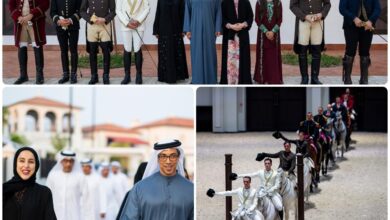 منصور بن زايد يفتتح "أبوظبي للفنون الفروسية الأميرية" في جزيرة الجبيل 8 1 222