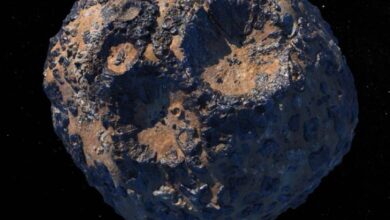 كويكب صغير يعبر بالقرب من الأرض 20 1 3907