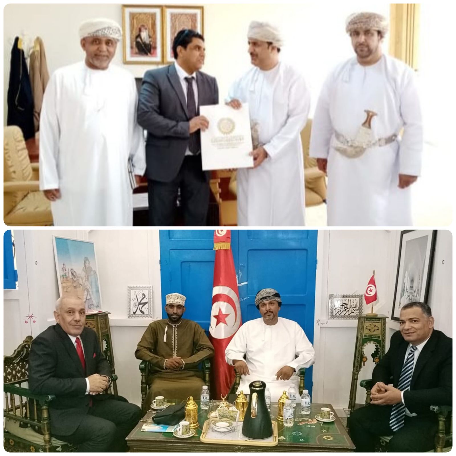 أحمد عكاشة يعزز العلاقات الاقتصادية والثقافية بين تونس وسلطنة عمان 1 1 3911