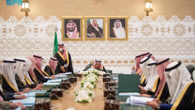 خادم الحرمين الشريفين يرأس جلسة مجلس الوزراء ويؤكد دعم الشراكة مع الولايات المتحدة 3 1 3922