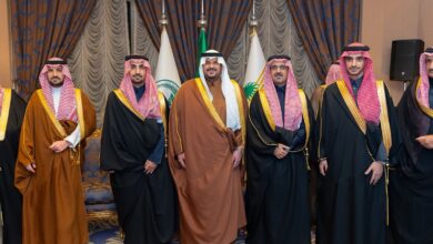 نائب أمير الرياض يشرف حفل زواج نجل الشيخ سعود بن نومه بالرياض 5 1 3972