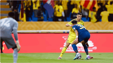 النصر يؤكد صدارته لدوري روشن بثنائية "فيليكس ورونالدو" في شباك الحزم 6 10 111