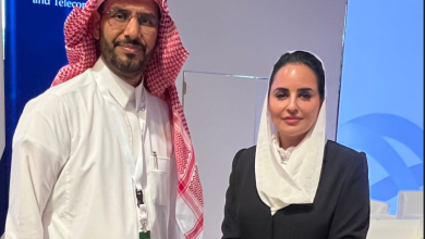 على القرني والامين العام لمنظمة التعاون الرقمي