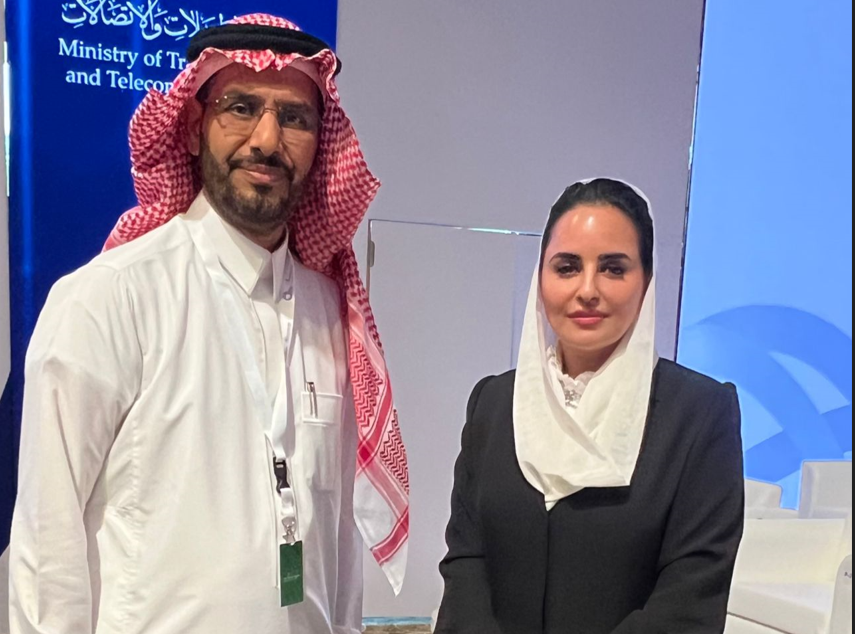 على القرني والامين العام لمنظمة التعاون الرقمي