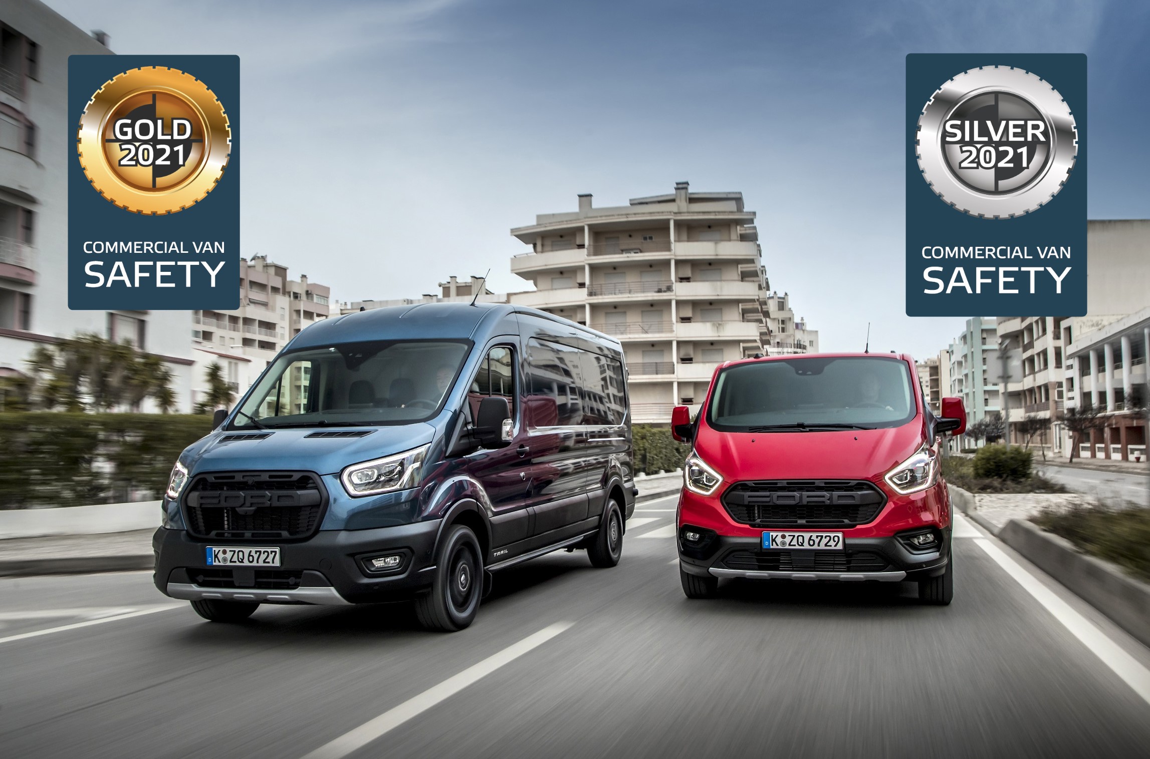 Ford Transit And Transit Custom Both Excel In Euro NCAPs