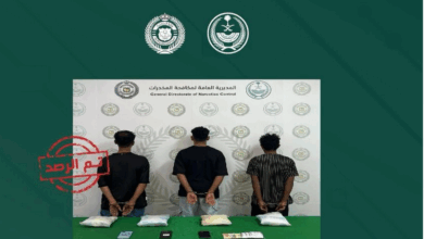 “مكافحة المخدرات” تقبض على 3 أشخاص لترويجهم 4.3 كجم من الهيروين 1 55 122