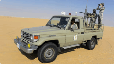 حرس الحدود يحبط تهريب أكثر من 138 ألف قرص إمفيتامين بواسطة طائرة دون طيار 6 6 2 6