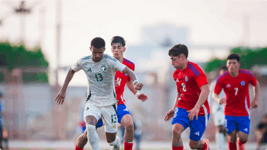 "الأخضر تحت 17" يتعادل مع تشيلي استعدادًا لكأس العالم 2025 4 6 3 1