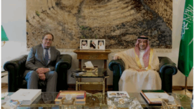 نائب وزير الخارجية يستعرض القضايا المشتركة مع رئيس المجلس الأطلنطي 14 6 397