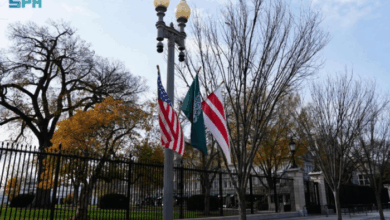 ترحيبًا بسمو ولي العهد.. طرق العاصمة الأمريكية والبيت الأبيض تتزيّن بأعلام المملكة والولايات المتحدة 17 666 111