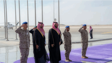 ولي العهد يرعى حفل افتتاح مرافق قاعدة الملك سلمان الجوية بالقطاع الأوسط 18 7777 85