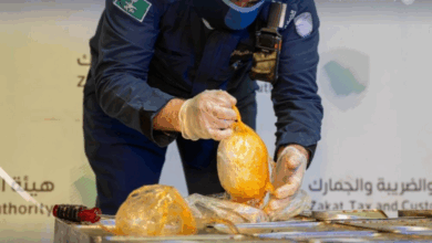 "زاتكا" في منفذ الحديثة تحبط محاولة تهريب 58 ألف حبة من "الإمفيتامين" المخدر 11 9 427