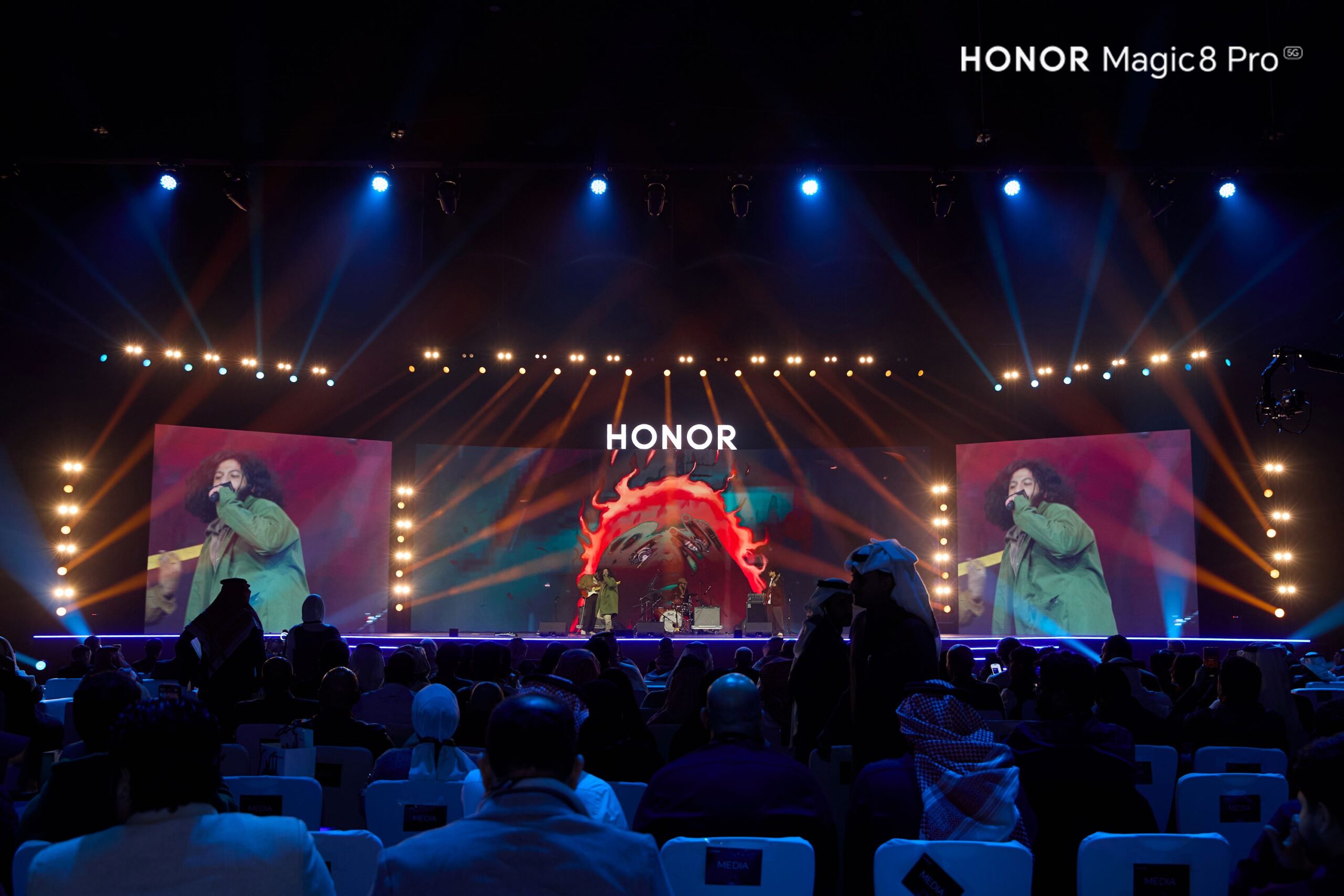 علامة HONOR تكشف عن هاتف MAGIC8 PRO في السعودية خلال حفل إطلاق استثنائي في "ذا أرينا" 2 HONOR event 5 scaled