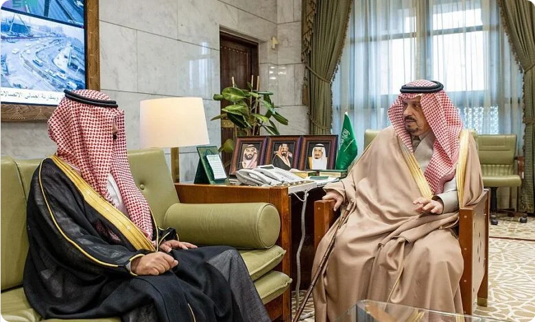 Screenshot 2023 01 25 at 17 05 00 أمير منطقة الرياض يستقبل مدير مكافحة المخدرات بالمنطقة صحيفة المناطق السعودية