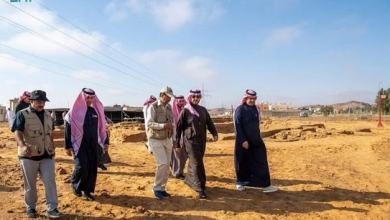 Screenshot 2023 03 13 at 10 07 43 أمير منطقة الجوف يطلع على سير العمل في مشروع الطوير الأثري ويلتقى بفريق البحث والتنقيب صحيفة المناطق السعودية