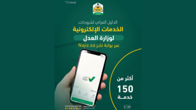 Screenshot 2023 07 11 at 15 34 07 عام العدل تطلق الإصدار السابع من الدليل المرئي لشروحات الخدمات العدلية الإلكترونية