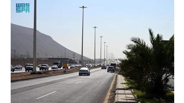 Screenshot 2023 11 30 at 15 08 11 افتتاح الجسر العلوي لتقاطع طريق الأمير نايف مع طريق السلام بالمدينة صحيفة صراحة الالكترونية