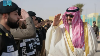 Screenshot 2024 04 10 at 14 49 13 أمير الحدود الشمالية يعايد رجال الأمن بالميدان صحيفة المناطق السعودية