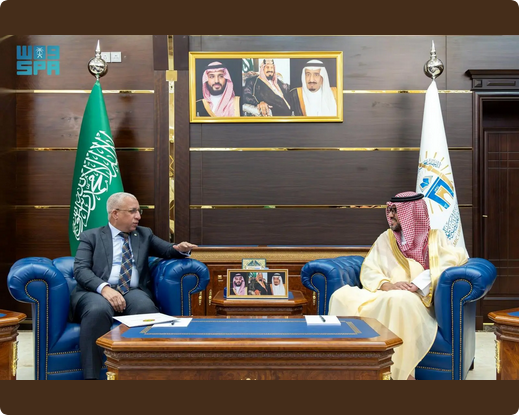 Screenshot 2025 09 28 at 22 36 09 عام رئيس الجامعة الإسلامية بالمدينة المنورة يلتقي سفير موريتانيا لدى المملكة