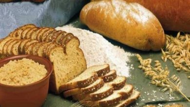 تناول الحبوب المكررة كالخبر والرز