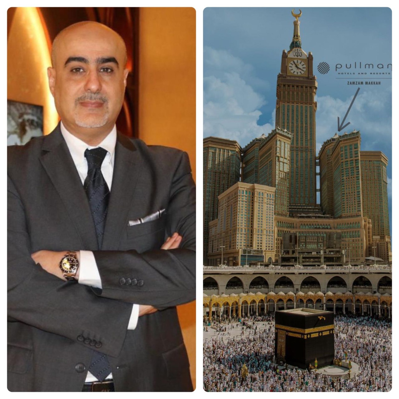 سامر خير المدير العام الإقليمي لفندقي زمزم بولمان مكة والمدينة